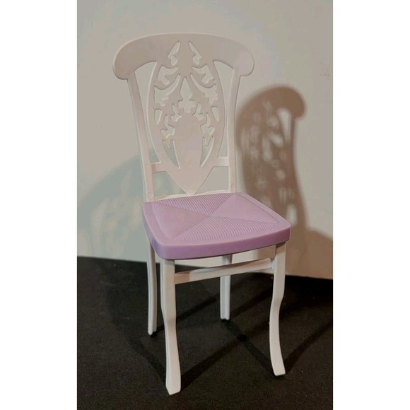 Vintage Barbie "My House" L9480 High Back Pick/White Table Set Chair Accessory - Picture 1 of 6